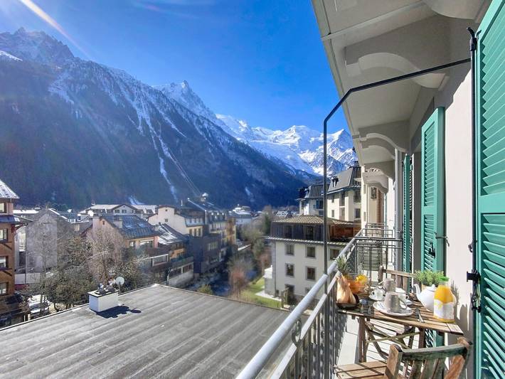 Gîte pour 4 personnes, avec balcon dans Office De Tourisme De Chamonix