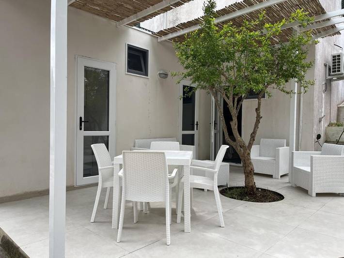 BnB für 4 Personen, mit Terrasse und Ausblick sowie Garten in Porto Cesareo