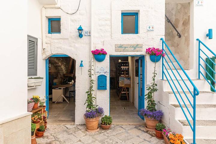 BnB für 3 Personen, mit Garten in Monopoli