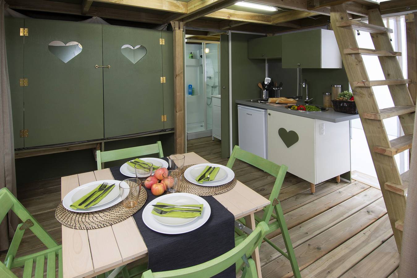 Bungalow für 4 Personen mit Terrasse in Idro, Gardasee-Berge