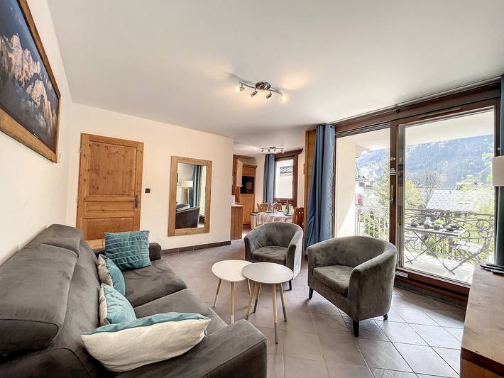 Gîte pour 6 personnes, avec balcon dans Office De Tourisme De La Vallee Blanche - 4