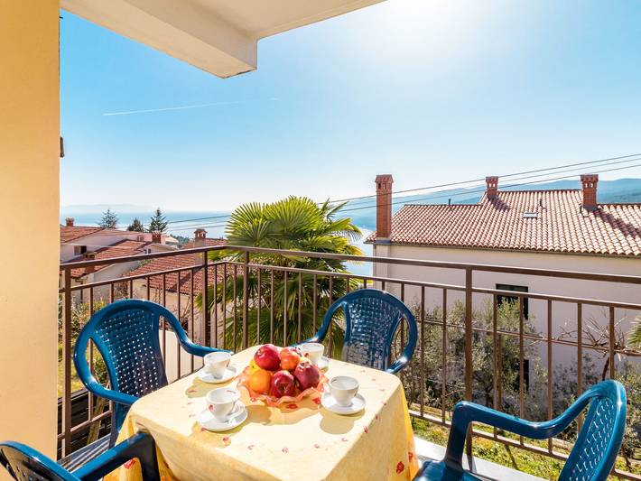 Vakantiewoning voor 5 personen, met balkon in Istrië
