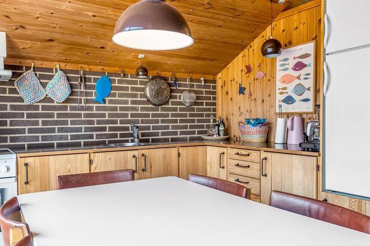 Well-maintained retro summer house from the 1970s in Hvide Sande, Holmsland Klit
