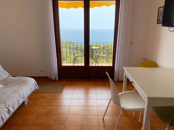 Ferienwohnung für 2 Personen, mit Pool und Balkon sowie Meerblick und Garten, kinderfreundlich in Palafrugell - 3