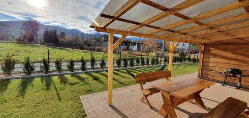 Ferienhaus für 6 Personen, mit Garten und Ausblick sowie Terrasse, mit Haustier in Niederschlesien