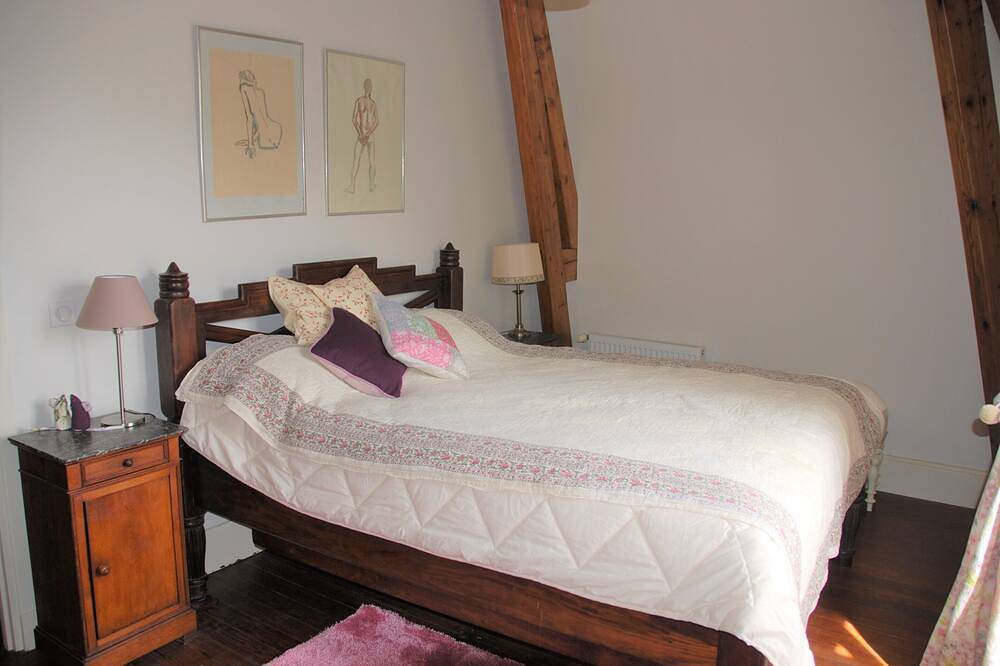 Appartement entier, Château Igny, Xviie siècle / 3 gîtes: \"Lombard\" dans la tour gauche - 4 couchages in La Perche, Saint-Amand-Montrond