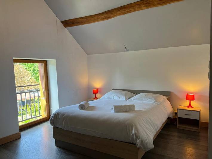 Gîte pour 6 personnes, avec jardin ainsi que vue et terrasse à Chémery - 3