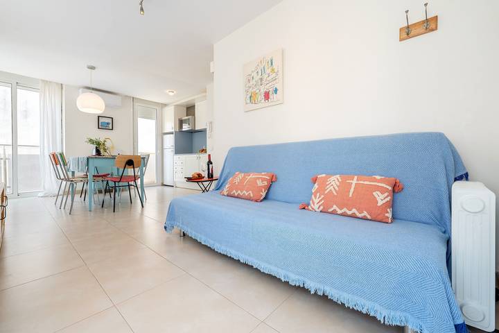 Hel lejlighed, Apartment 'Sf1' with Wi-Fi and Air Conditioning in Platja de l'Alguer (Terres de l'Ebre), l'Ametlla de Mar