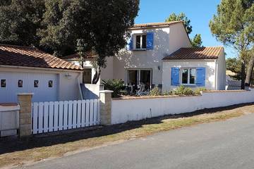 Villa pour 7 personnes, avec terrasse et jardin à La Tranche-sur-Mer