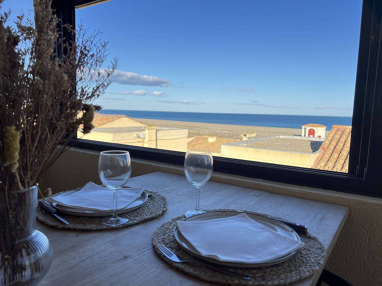 Renovierte T3 Villa, 4 Pers., Meerblick, Klimaanlage, Wlan, Port Leucate in Port Leucate, Leucate