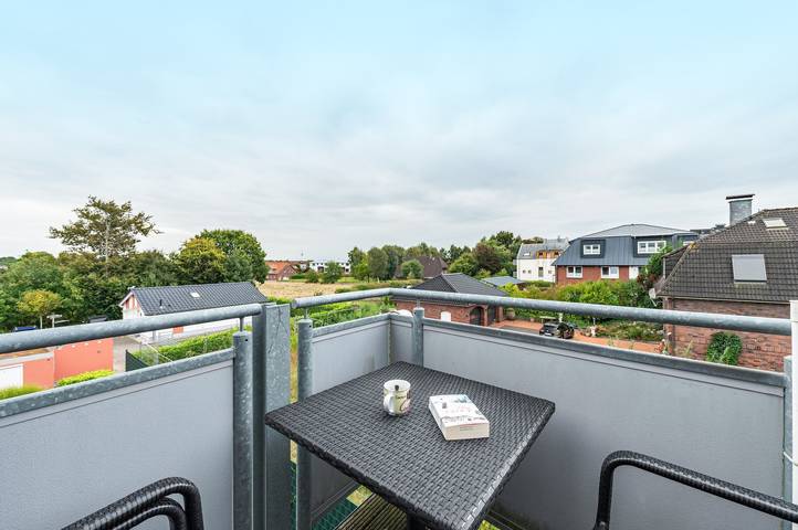 Ferienwohnung für 4 Personen, mit Balkon an der Nordsee - 3