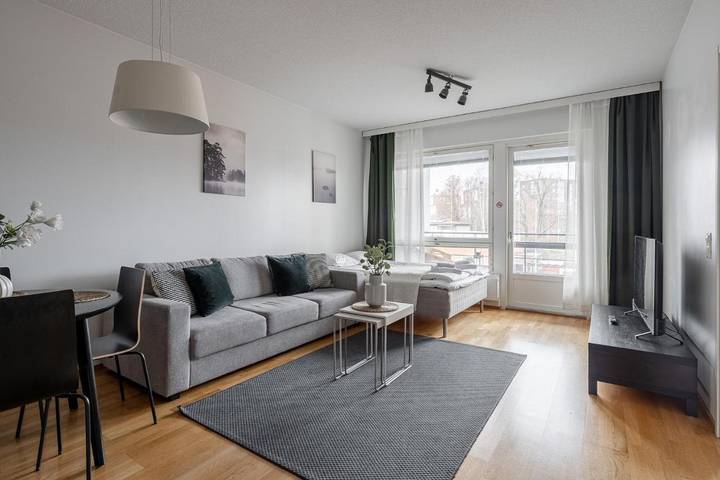 Gîte pour 6 personnes, avec sauna et vue sur le lac ainsi que vue et balcon dans Tampere