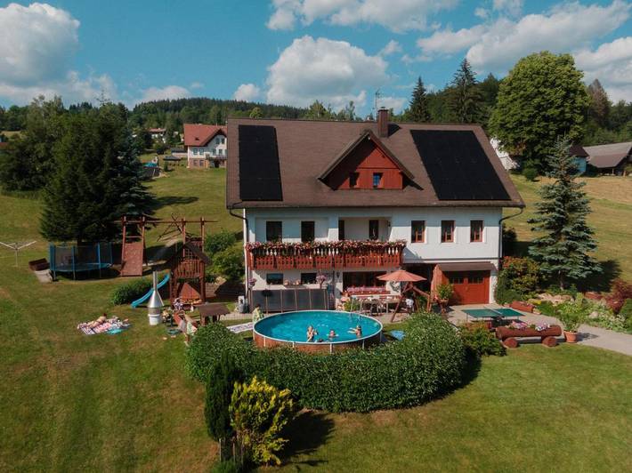 Bnb für 4 Personen, mit Whirlpool und Terrasse sowie Garten und Pool in Tschechien - 4