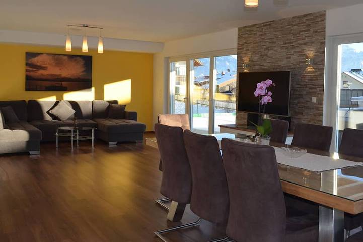 Ferienhaus für 10 Personen, mit Garten und Balkon in Hopfen am See