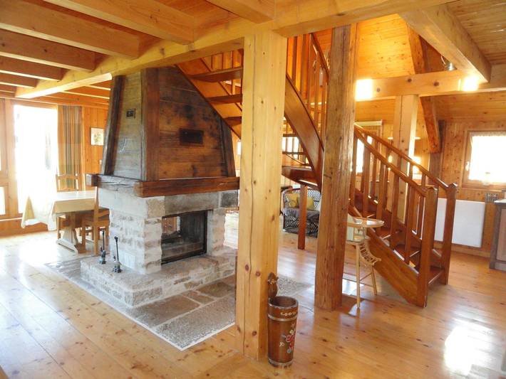 Gîte pour 8 personnes, avec Balcon et Jardin
