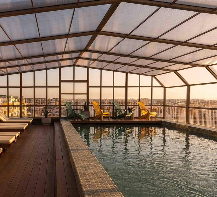 Hotel para 2 pessoas, com piscina e terraço em Alcochete