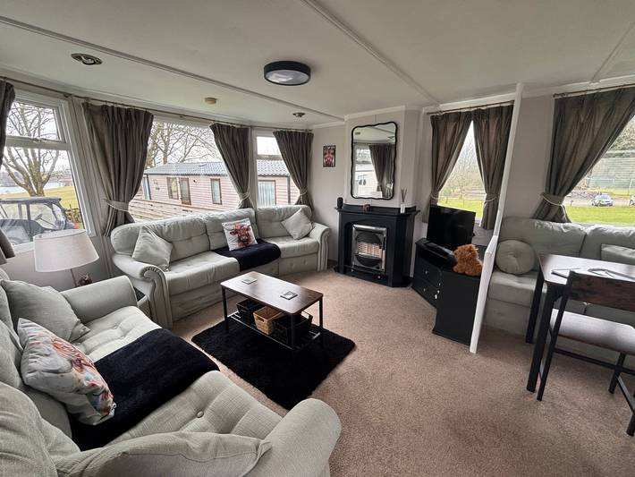 Lodge für 6 Personen mit Pool in Dumfries und Galloway