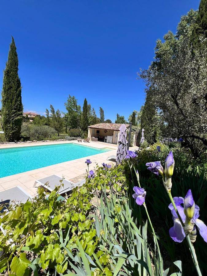 Gîte pour 2 personnes, avec piscine ainsi que jardin et vue à Saint-André-de-Cruzières - 4