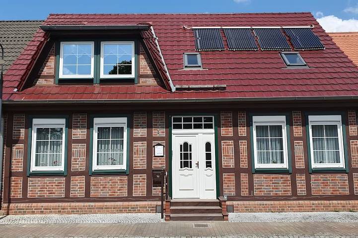 Ferienwohnung für 4 Personen, mit Terrasse in Bad Wilsnack