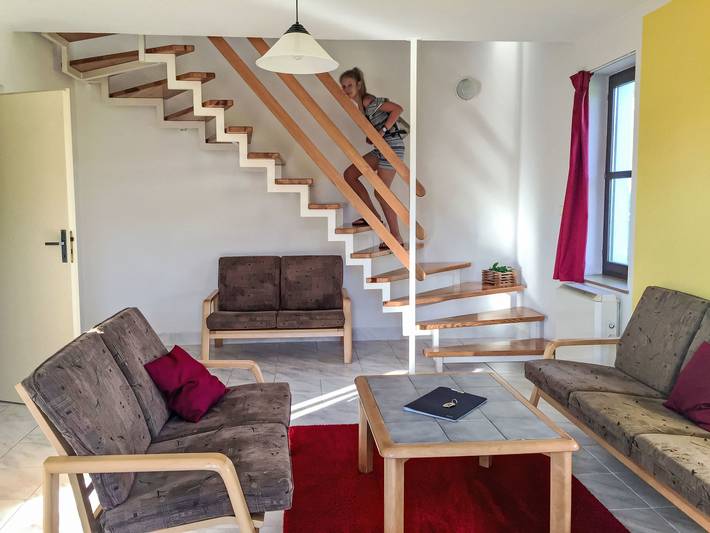 Chalet für 6 Personen, mit Terrasse und Ausblick sowie Garten in Tschechien - 3