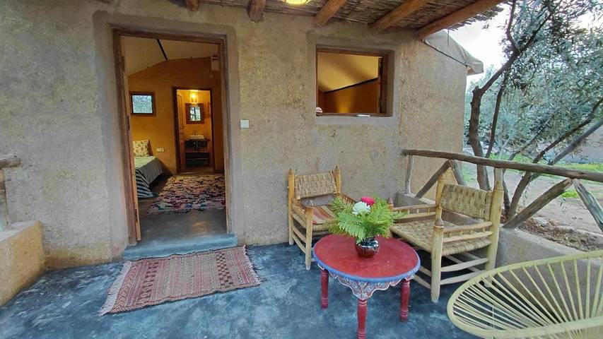 Gîte pour 3 personnes, avec sauna et piscine ainsi que vue et jardin à Ourika (roman) - 3