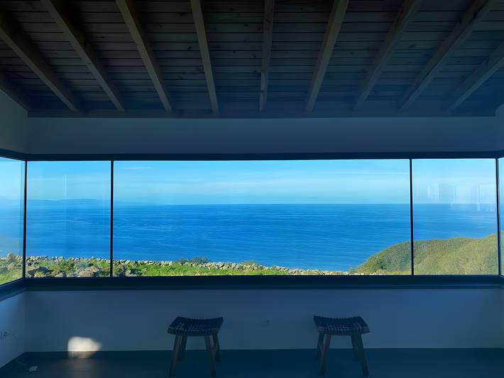 Casa da Vista Mar: Sea View, Wi-Fi & Air Conditioning in Angra do Heroísmo in Serreta, Terceira (Azorerne)