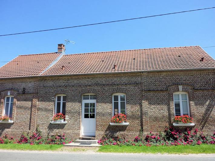 Gîte pour 4 personnes, avec terrasse et jardin
