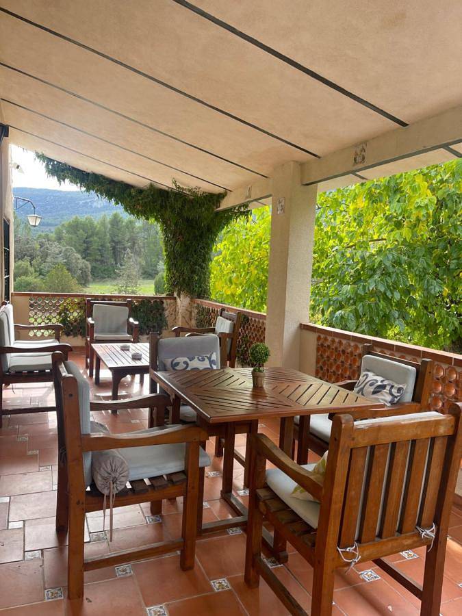 Casa rural para 24 personas, con jardín además de vistas y piscina, Se admiten mascotas en L'Alcoià - 3