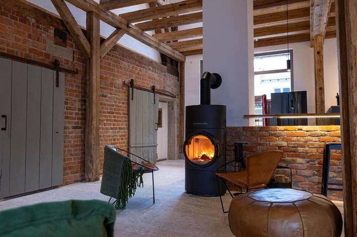 Ferienhaus für 12 Personen, mit Balkon und Garten sowie Sauna in Rot am See