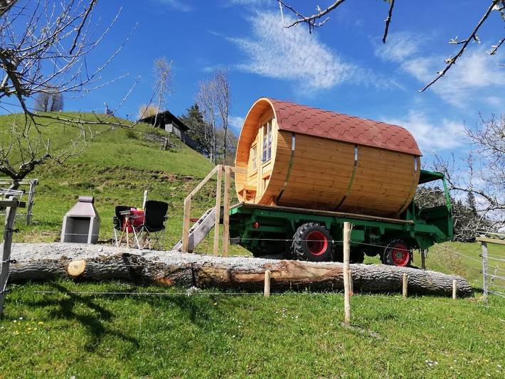 Mobile Home mit Bergblick in Lauperswil, Kanton Bern