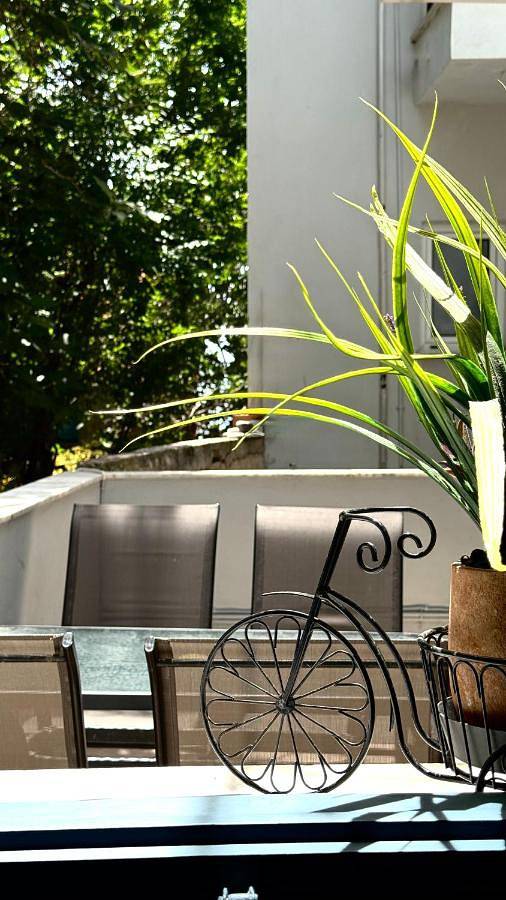 Appartement de vacances pour 4 personnes, avec Balcon ainsi que Terrasse et Vue