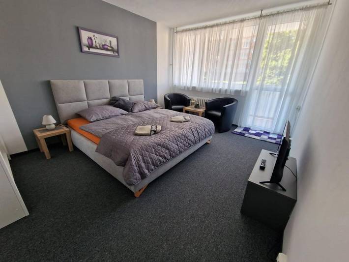 Ferienwohnung für 4 Personen, mit Ausblick und Balkon