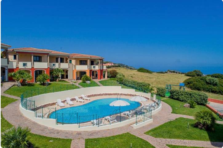 Geheel appartement, Residenza Le Farfalle 'A' met Uitzicht op de Tuin, Wi-Fi en Airconditioning in Tergu, Provincie Sassari