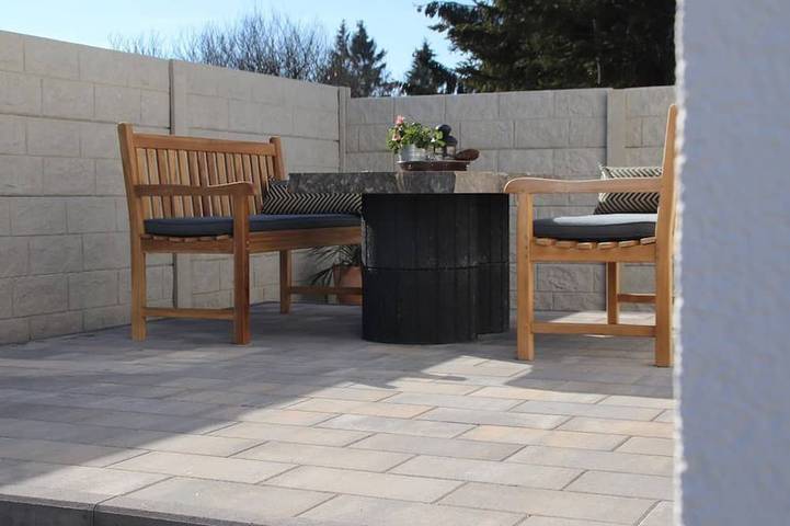 Ferienhaus für 4 Personen, mit Terrasse, mit Haustier