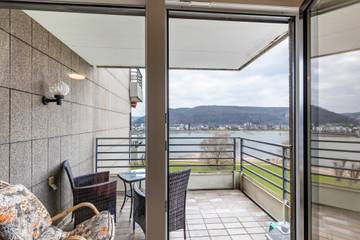Ferienwohnung für 2 Personen, mit Balkon, mit Haustier am Mittelrhein