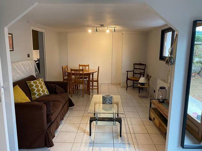 Appartement de vacances pour 4 personnes, avec jardin