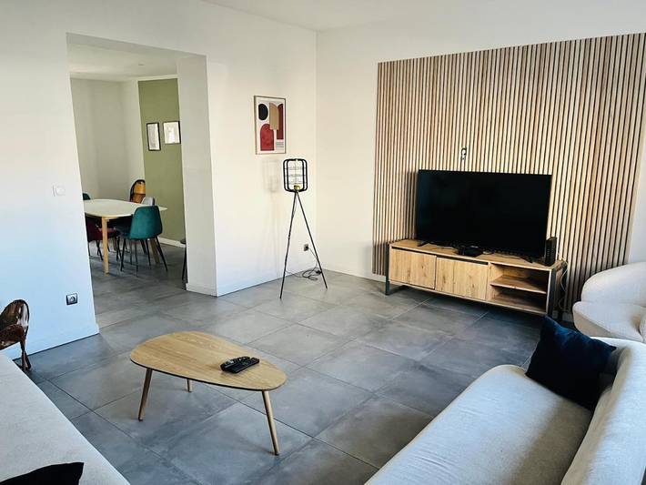 Casa de vacaciones para 10 personas, con terraza y jardín - 1