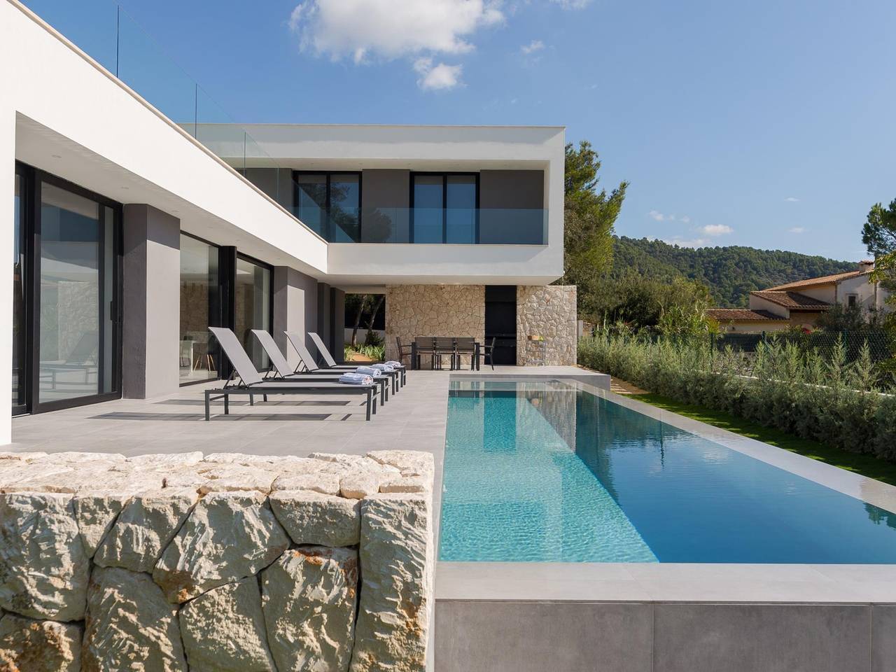 Sol Crestatx - Fantastische Villa mit Pool und Jacuzzi in der Nähe von Pollença in Crestatx, Sa Pobla