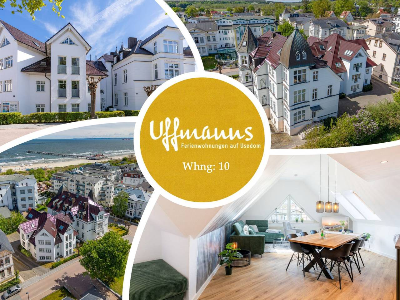Ferienwohnung in Usedom für 6 Personen in Usedom