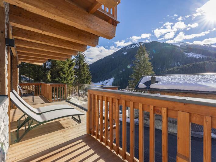 Chalet für 8 Personen, mit Balkon und Sauna in den Kitzbüheler Alpen
