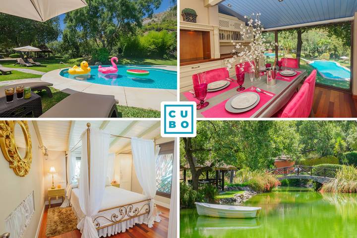 Villa for 6 people, with garden and lake view as well as terrace and pool - 1