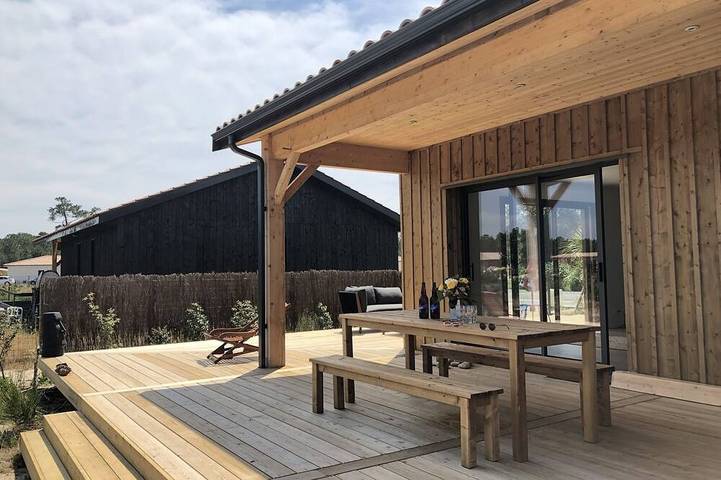 Ferienhaus für 8 Personen, mit Garten und Terrasse sowie Whirlpool - 1