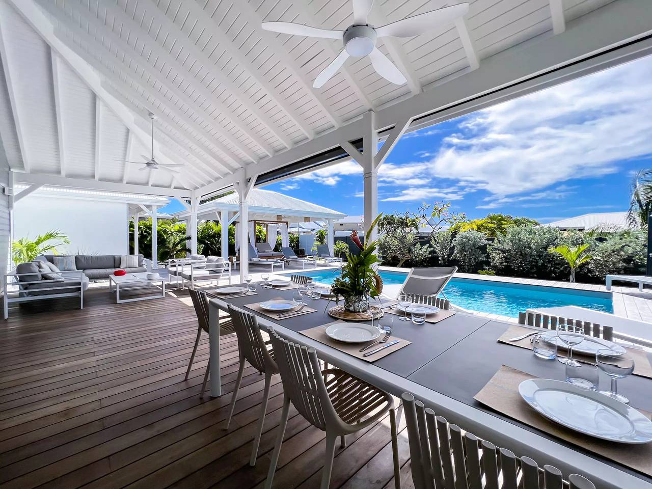 Villa Pelican Beach in Saint-François, Guadeloupe (Caribbean)