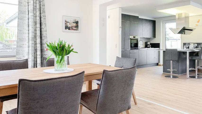 Ferienhaus für 6 Personen, mit Sauna und Garten, mit Haustier