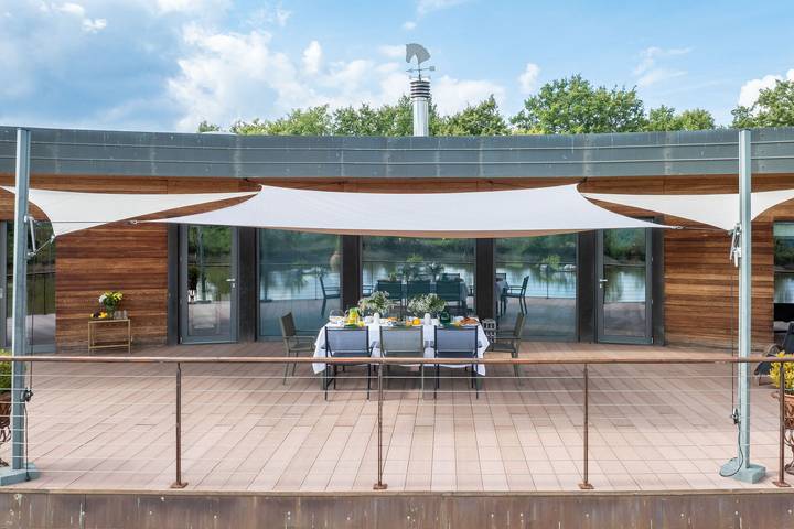 Location de vacances pour 12 personnes, avec vue sur le lac et jardin à Radicondoli - 2