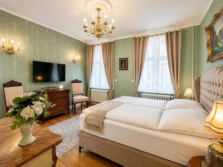 Ferienwohnung, mit Garten