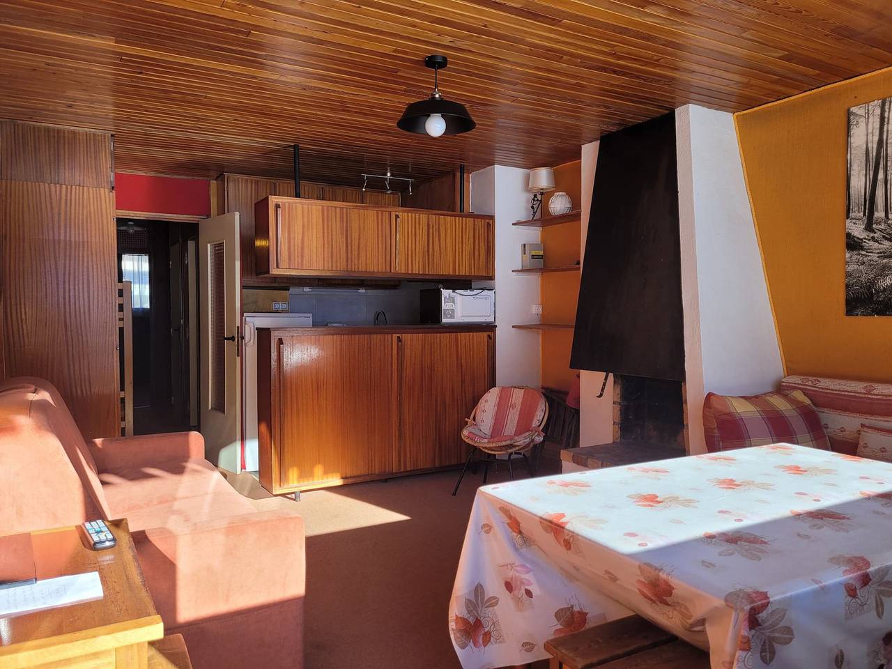 Apartamento entero, Apartamento 6 pers, sur, balcón, pistas in Pra-Loup, Uvernet-Fours