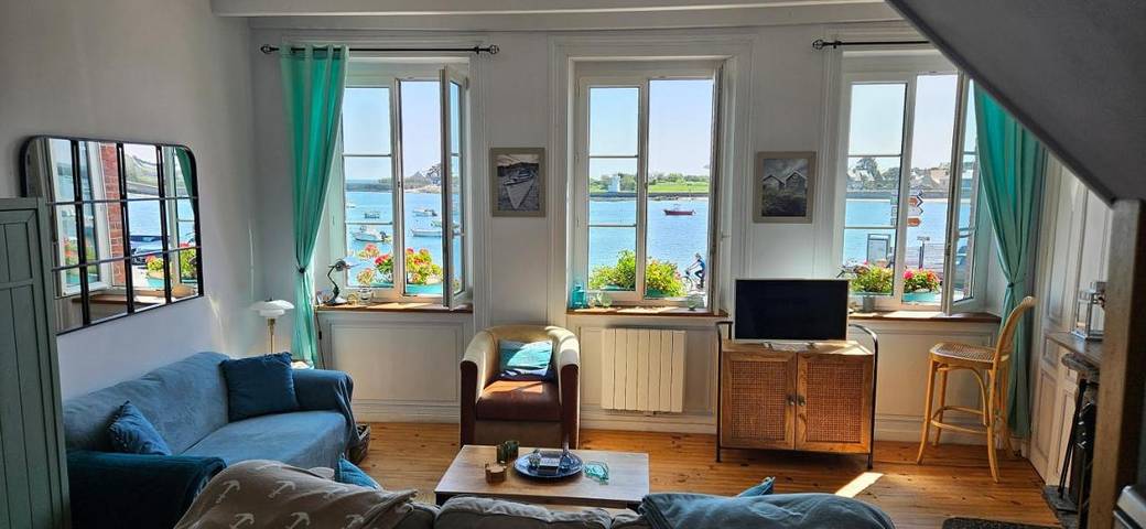 Location de vacances pour 4 personnes, avec Vue à Barfleur