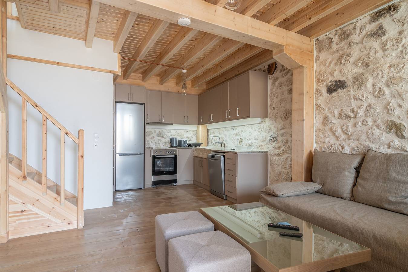 Holiday Home 'Maniaveta's House' with Sea View, Wi-Fi and Air Conditioning in Exanthia, Greece