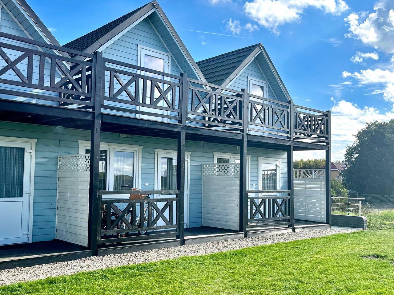 Ferienhaus Pobierowo am Strand mit Pool in Rewal, Powiat gryficki